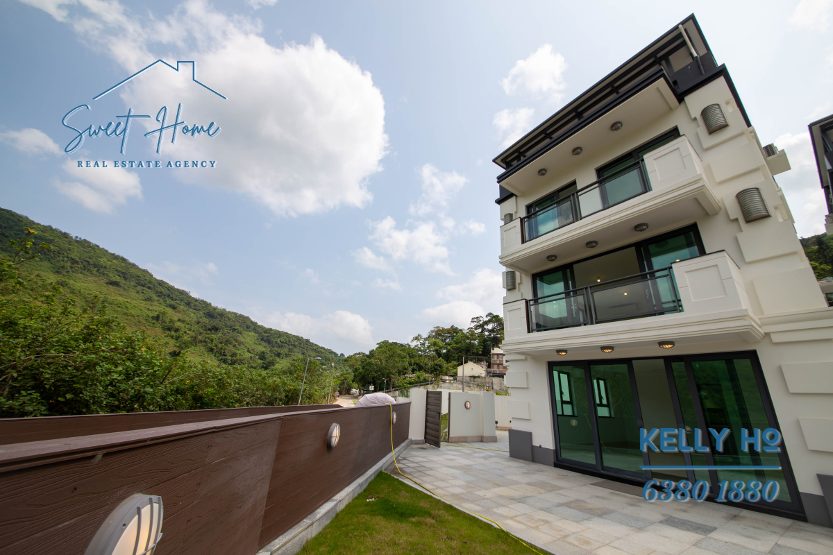 Brand New waterfront House with indeed garden in Sai Kung Hong Kong