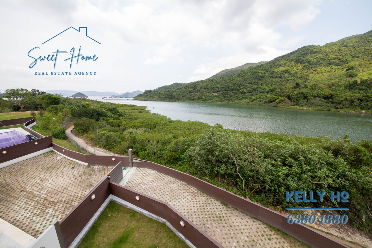 Brand New waterfront House with indeed garden in Sai Kung Hong Kong